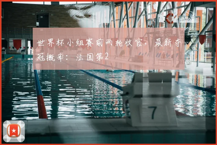 世界杯小组赛前两轮收官，最新夺冠概率：法国第2